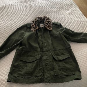 Army green jacket